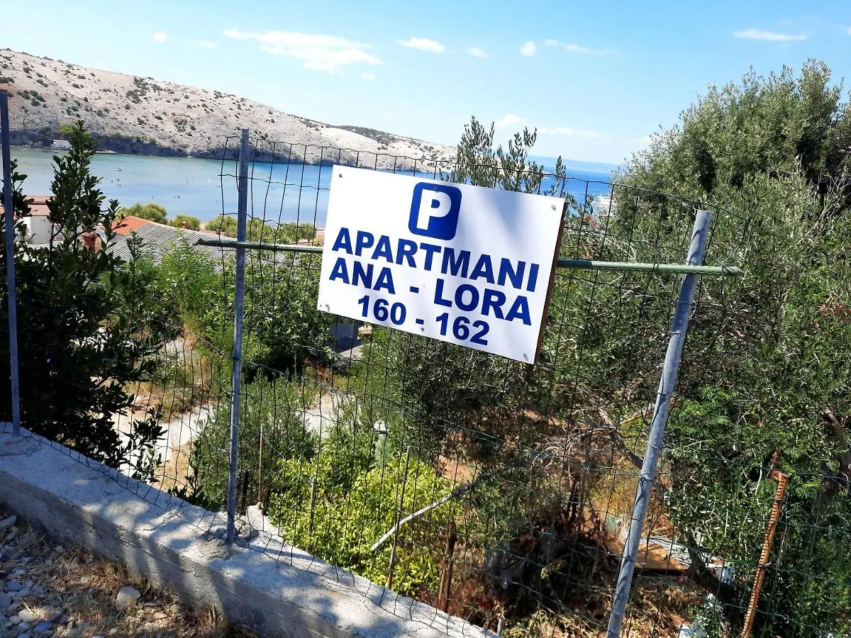 Apartmani Ana-Lora Lopar Apartment